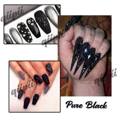 Qiipii non-hotfix flatback rhinestones for easy DIY projects.