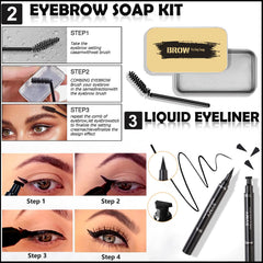 QIONG liquid eyeliner offers precise winged definition with lasting color
