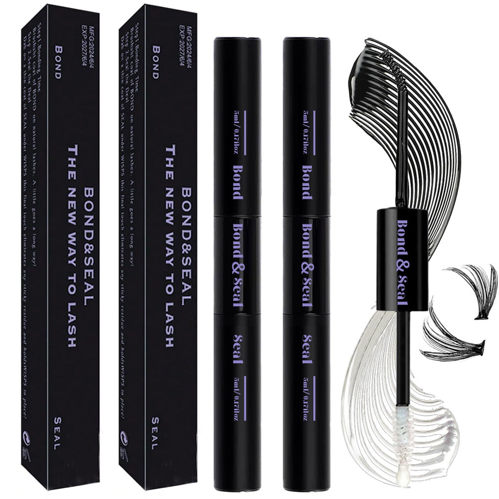 Qiveaory lash bond and seal kit compact pack for quick, portable lash application.