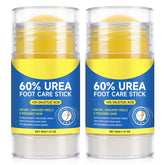 QJCWXIAOX Urea Foot Care Stick packaging shows portable, mess-free hydration.