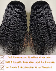 Qokyku lace-front wig highlighting preplucked hairline and baby hairs