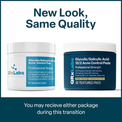 QRxLabs green tea extracts pads closeup for soothing, antioxidant benefits.