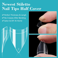 Quaferen ultra-thin transparent tips resist scratches for longer wear