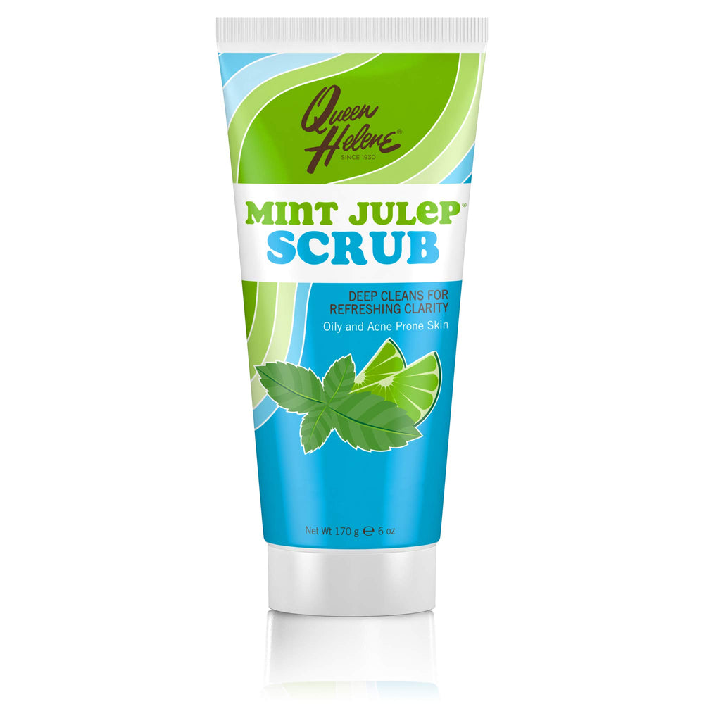Queen Helene Gentle Scrub Mint Julep pack6 bottle for refreshing exfoliation.
