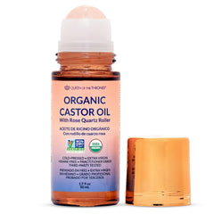 QUEEN OF THE THRONES Rose Quartz Roll-On for precise, soothing skin care