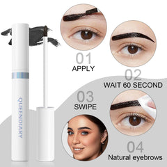 QueenDairy QueenDiary Eyebrow Gel rich pigments for bold color.
