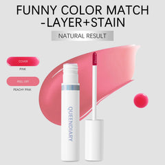 QueenDairy QueenDiary long-lasting color stays vibrant after meals and drinks
