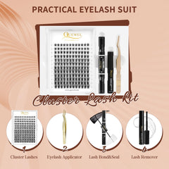 QUEWEL lash bond and seal 2-in-1 for secure, long-lasting wear