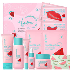 QUIYUM Watermelon Serum bottle delivering hydration and glow for refreshed skin.