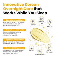 QUIA Beauty Even-Tone Mask helps soften dull areas for a balanced complexion.