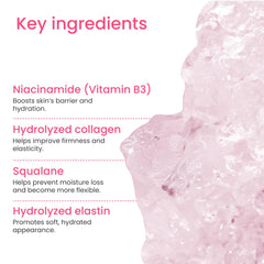 QUIA Collagen Jelly Cream packaging logo closeup showcases premium Korean skincare