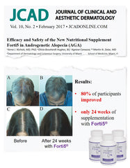Quintessence Forti5 ingredients green tea extract and botanicals for hair vitality.