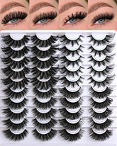 QUNETY Lashes Cat Eye Style 01—adds defined cat-eye lift for a bold daytime look.