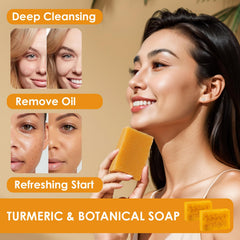 qvkzl turmeric oil bottle for nourishing skin and soothing routines
