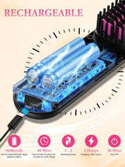 QWUIU portable 290 g design enables easy travel touch-ups anytime.