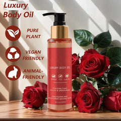 QYGCHUSIN hand massage applying the oil showing quick absorption and non-greasy feel.