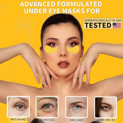 Qyiywim under-eye patches for puffy eyes with cooling effect