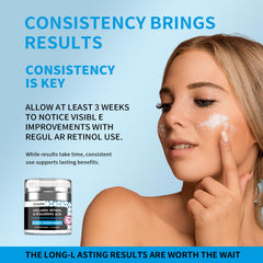 QZQETET face cream jar closeup emphasizing creamy texture and skin nourishment.