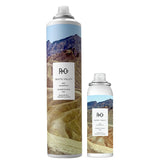 R+Co Death Valley dry shampoo bottle front highlights volume-boosting design