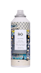 R+Co Halfpipe Dry Wax Spray bottle showing lightweight, flexible finish