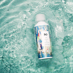 R+Co Sail Soft Wave Spray creating natural waves and texture in hair
