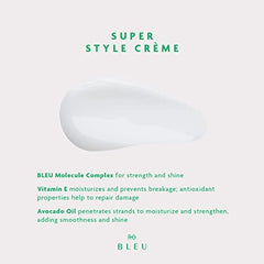 R+Co Super Style Creme smoothing during styling for sleek finish