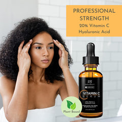 Radha Beauty serum texture with hyaluronic acid for moisture.