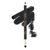 Radiant Pro Black Waterproof Eyeliner Pencil close-up showing a smooth glide.