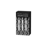 Ralph Lauren Fragrances Ralph's Club discovery set bottle-pour for easy scent sampling on the go.