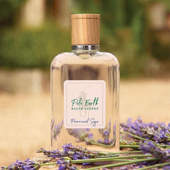 Ralph Lauren Polo Earth Provencial Sage bottle cap detail signaling premium craftsmanship.