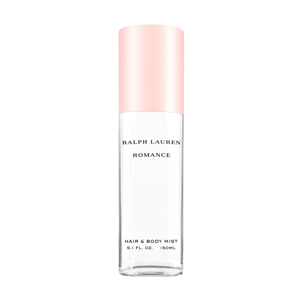 Ralph Lauren Romance Hair & Body Mist bottle for everyday floral scent.