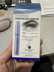 RapidBrow brow brush applicator for precise daily application.
