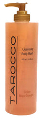 RAPSI Baronessa Cali Tarocco body wash bottle shows refreshing blood orange scent for daily cleansing