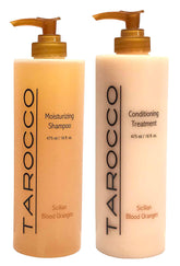 RAPSI Baronessa Cali Tarocco shampoo bottle front showing hydration and shine.