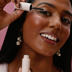 Rare Beauty Brow Harmony clear lifting gel provides flexible hold for natural-looking brows.