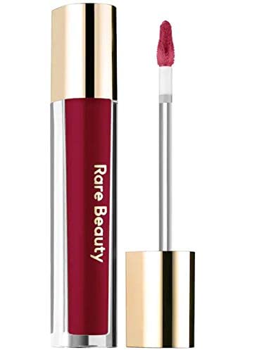 Rare Beauty Stay Vulnerable glossy lip balm in Nearly Berry for nourishing lip shine