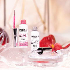 RARJSM diamond-flash glitter gel sparkles with direct light.