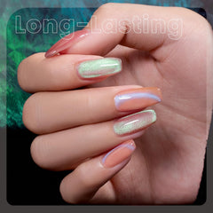 RARJSM Glitter nail polish color range shows rich hues with metallic glow for versatile styling.