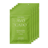 Rated Green coldbrew avocado nourishing scalp pack bottle for daily scalp hydration.