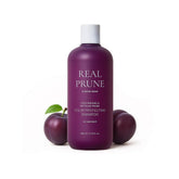 RATED GREEN Real Prune Color Protecting Shampoo bottle highlighting color protection.