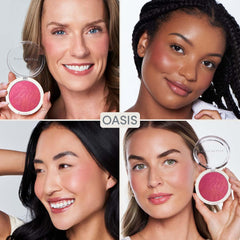Ravie Beauty Endless Diffusion Baked Blush hand-baked in Italy showcasing craftsmanship