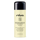Raya Instant Oxygen Skin Revival Masque packaging showcases premium paraben-free skincare.