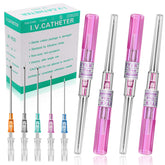 Rayyl 20G catheter needle in sealed packaging ensures sterile handling.