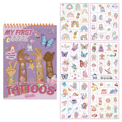 Rayzoq pre-cut tattoos featuring butterflies, mermaids, and unicorns for magical party moments.