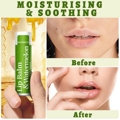 RBUGR peach flavor lip balm tube daily moisture