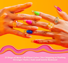 RC Red Carpet Manicure Fortify & Protect formula nourishes nails with strength