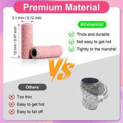 RCWAIHOO 240 grit sanding band for shaping and prep