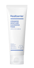 Real Barrier bottle pour shows easy, gentle cleansing for sensitive skin