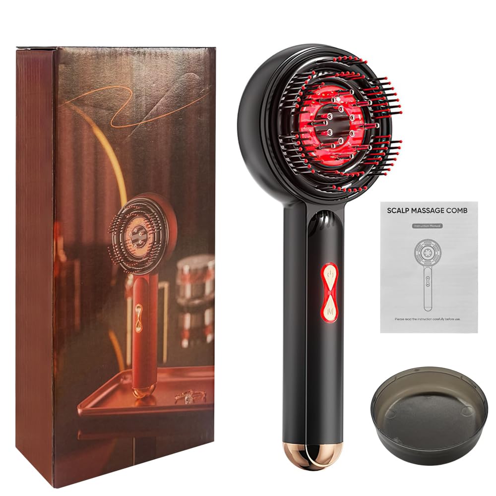 Realexist Massager Hair Growth Oil Applicator front view for precise scalp delivery