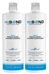 RE:BOND Daily Miracle Bond³ shampoo bottle pour for smooth cleansing